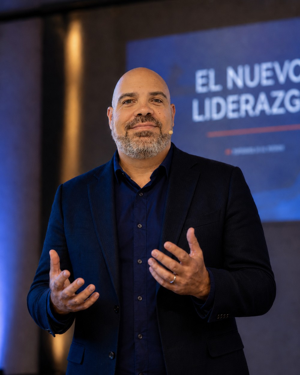Williams Ramos en escena, formación El Nuevo Liderazgo