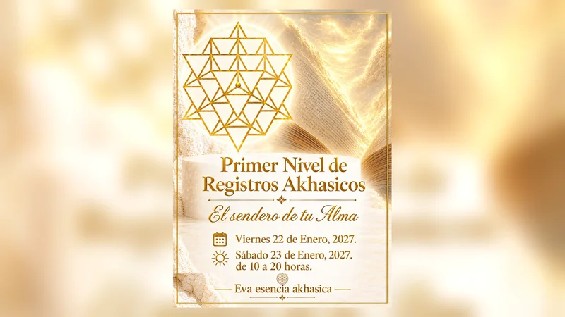 Portada de Eva esencia akhasica para el nivel 1 de Registros Akáshicos en el Centro Aurus